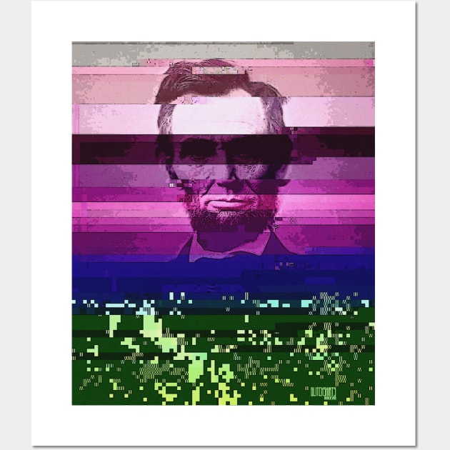 Abraham Lincoln Wall Art by SpottydoggCreatives